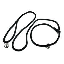 Výstavné vodítko PROFI 180cm 6mm čierna SO STOPOM